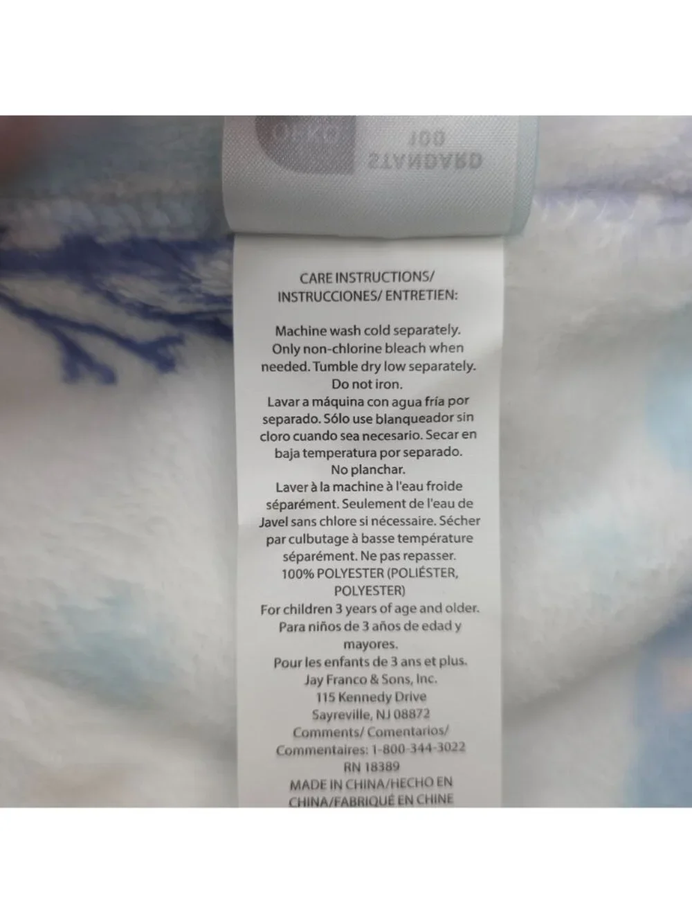 Disney Frozen Plush Throw Blanket 50